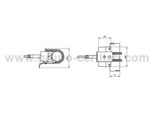 SENSOR DE TEMPERATURA PARA TUBOS